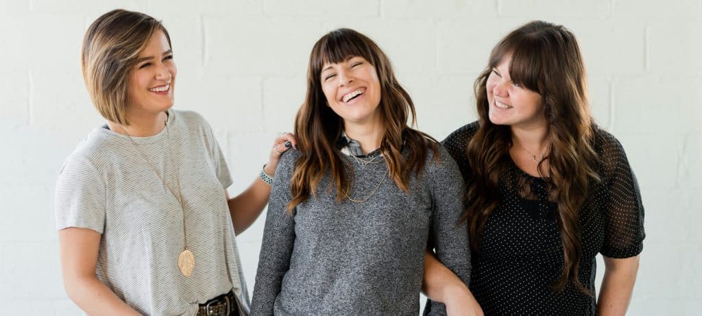 a group of women